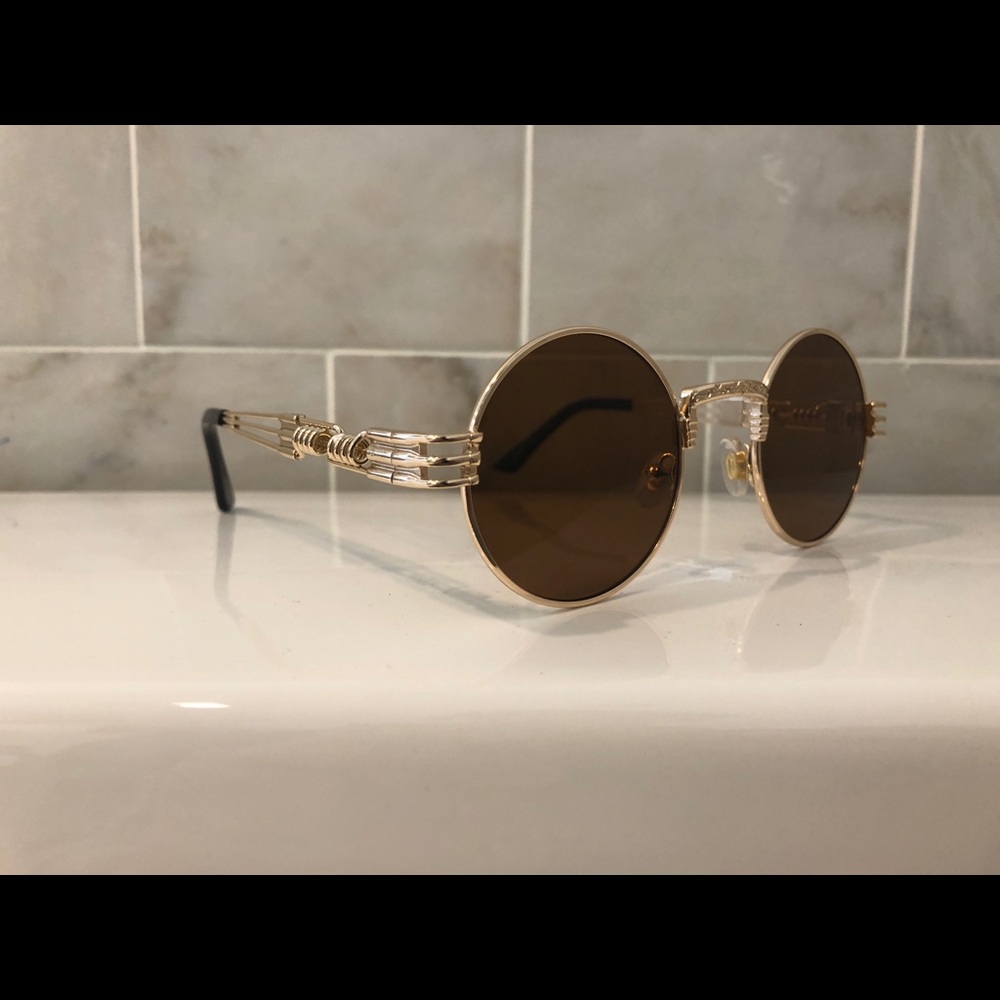 Vintage Gold Framed Sunglasses